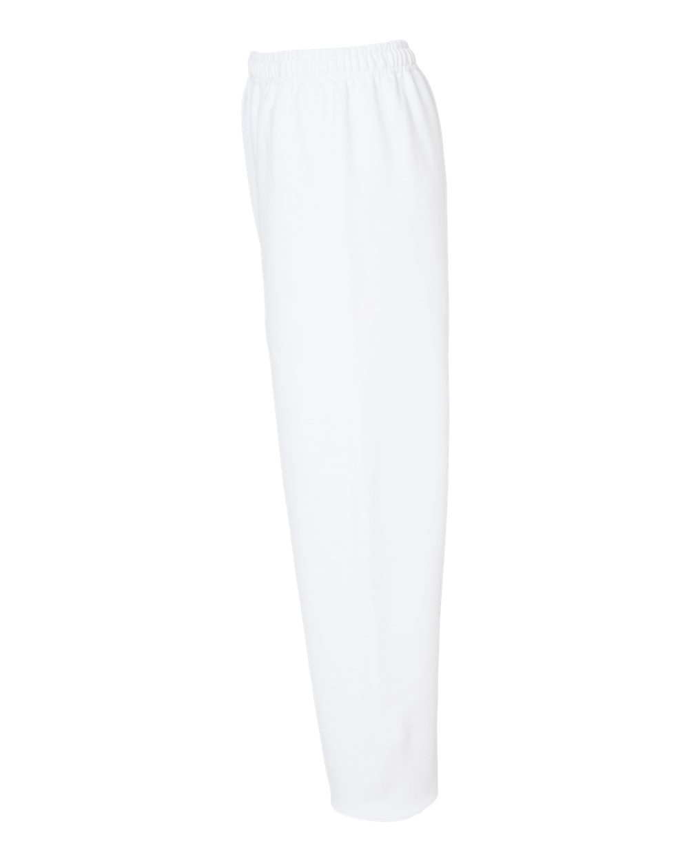 Left View of White Heavy Blend™ Sweatpants - 18200