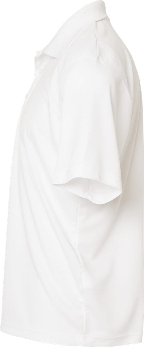 Left View of White Sebring Performance Polo - 500