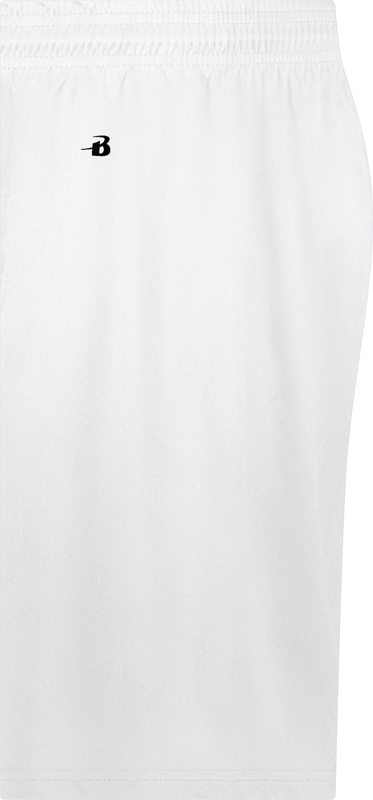 Left View of WHITE YOUTH B-CORE SHORT