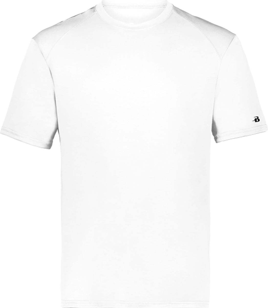 Left View of WHITE YOUTH B-CORE TEE