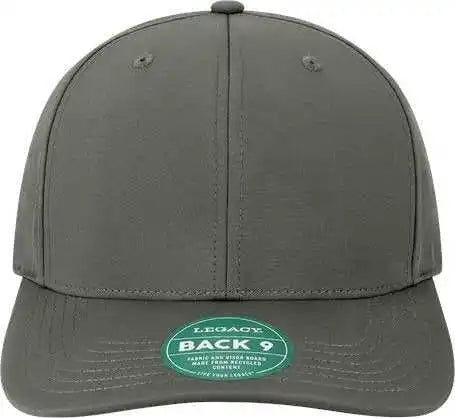 Legacy B9a Back Nine Cap - Dark Gray - one Size Fits Most