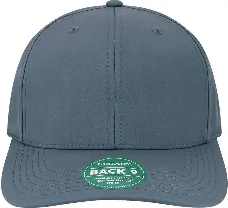 Legacy B9a Back Nine Cap - Sea Blue - Adjustable