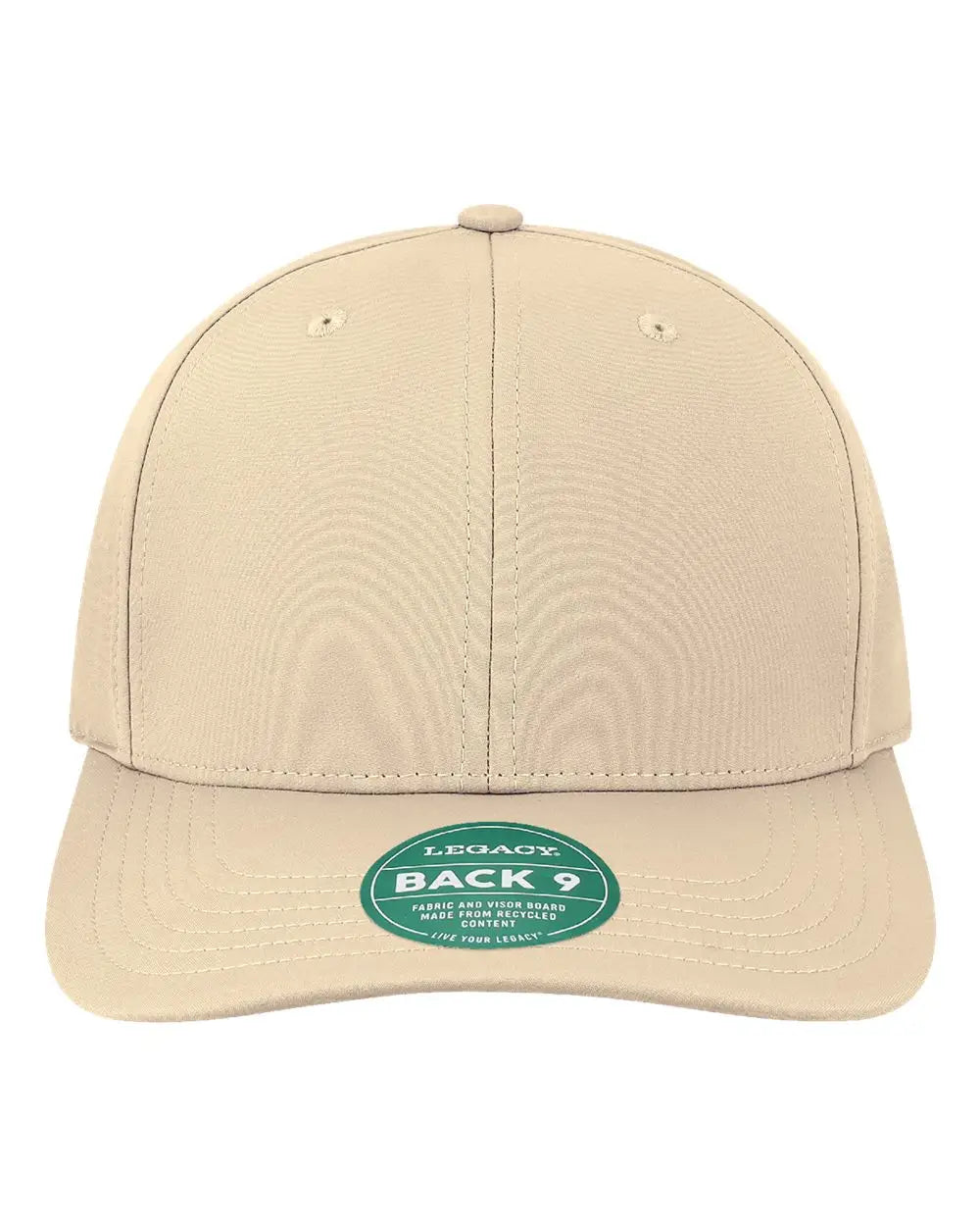 Legacy B9a Back Nine Cap - Stone - one Size Fits Most