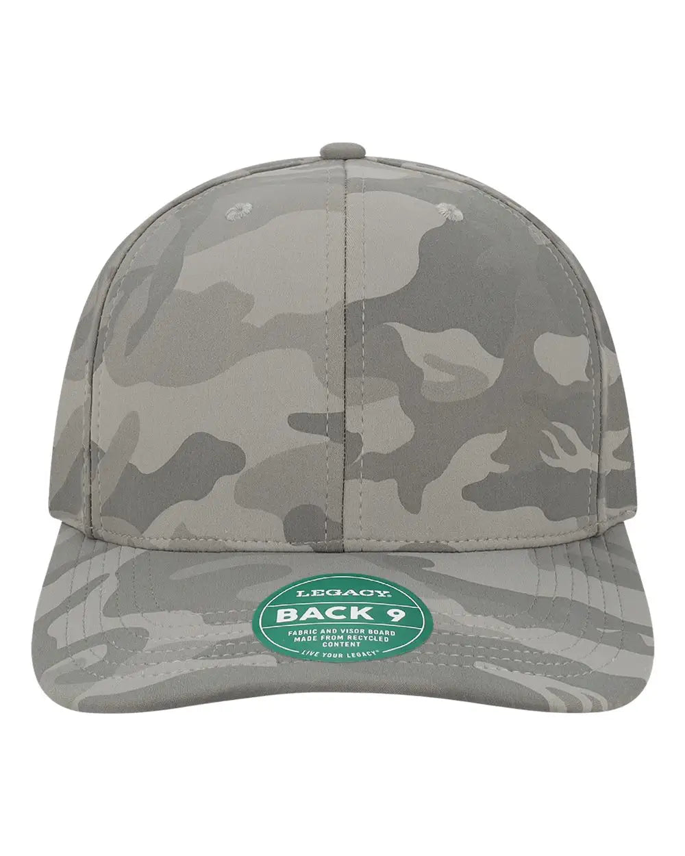 Legacy B9a Back Nine Cap - Storm Camo - one Size Fits Most
