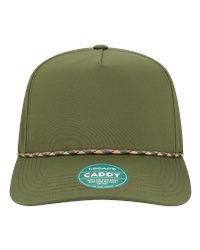 Legacy Caddy the Adjustable Cap - Olive Green
