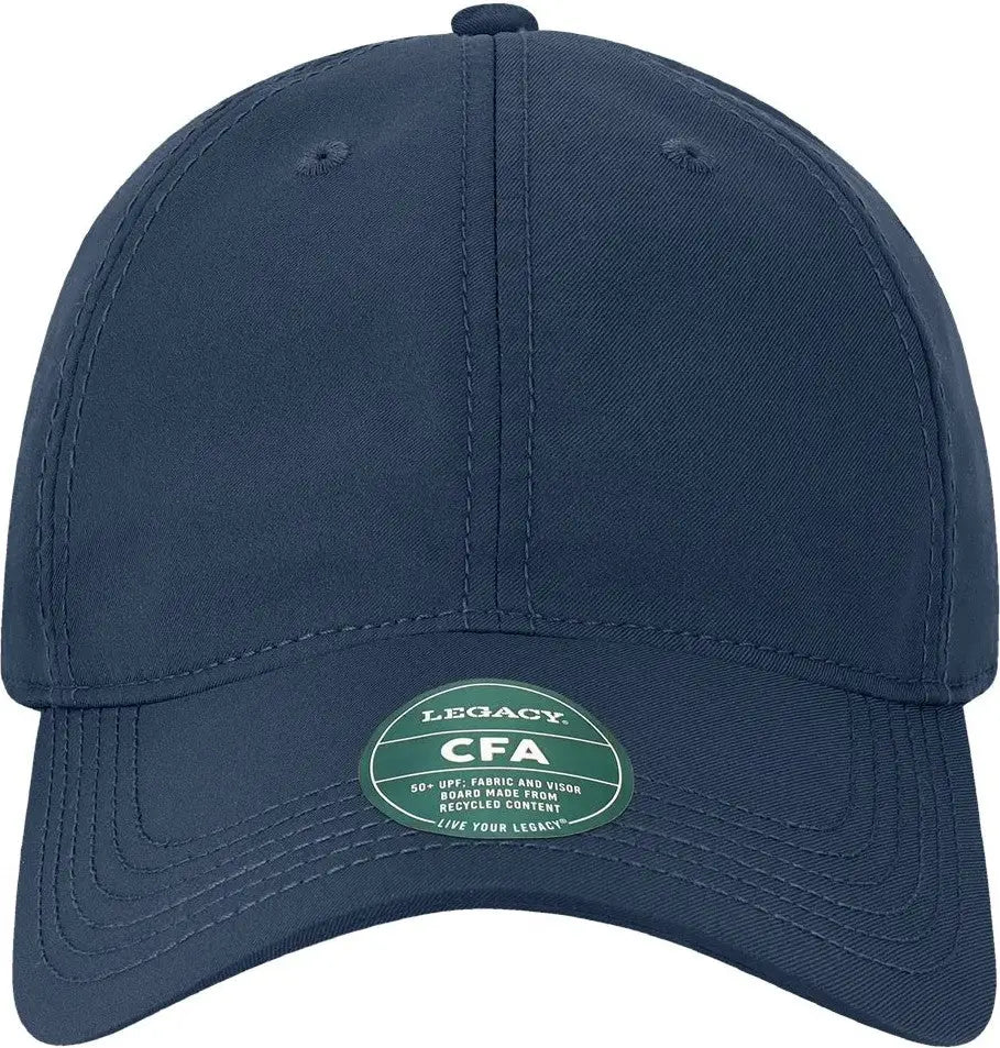 Legacy Cfa Cool Fit Adjustable Cap - Navy - one Size Fits Most