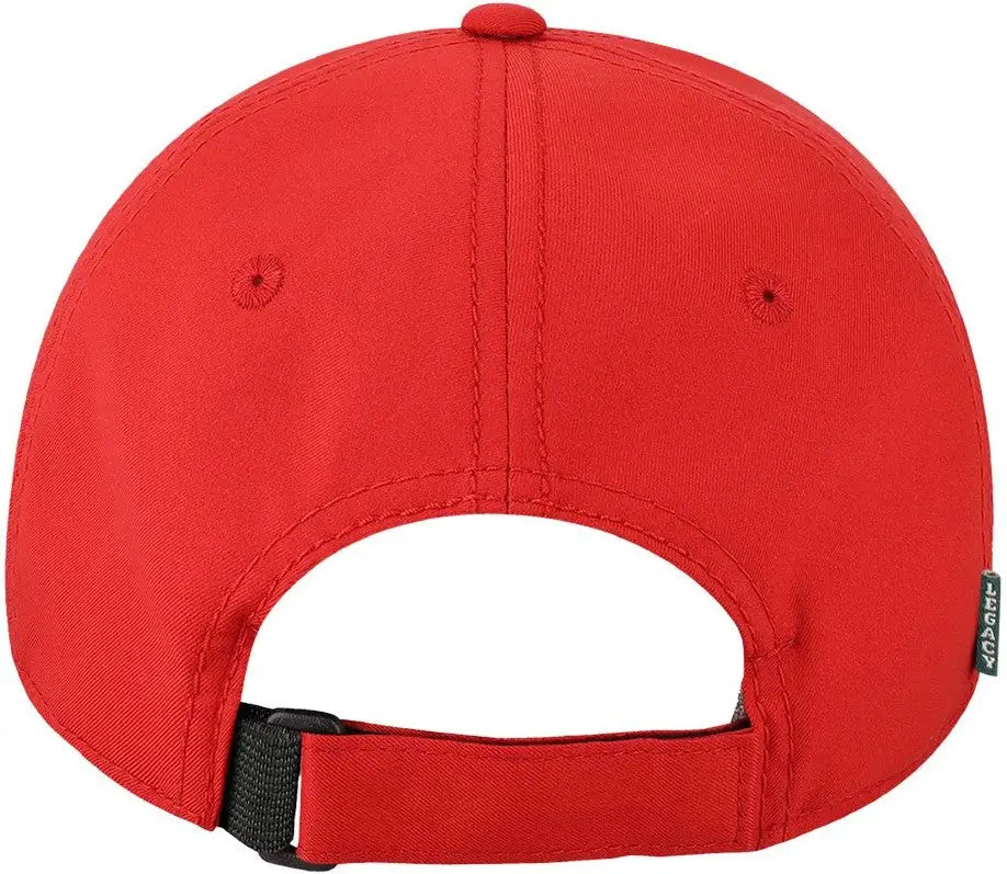 Legacy Cfa Cool Fit Adjustable Cap - Scarlet - Red / one Size Fits Most
