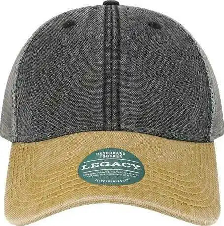 Legacy Dta Dashboard Trucker Cap - Black Camel Gray - one Size Fits Most
