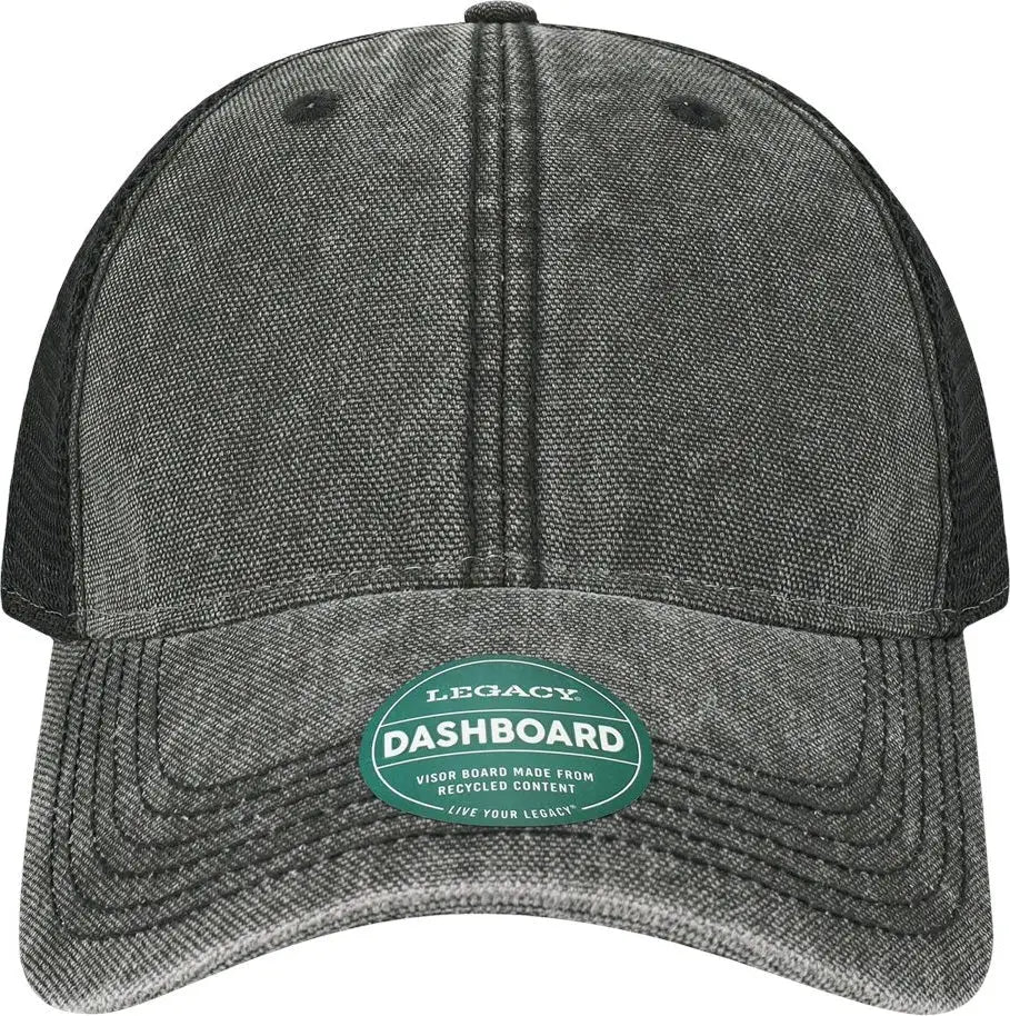 Legacy Dta Dashboard Trucker Cap - Black - one Size Fits Most