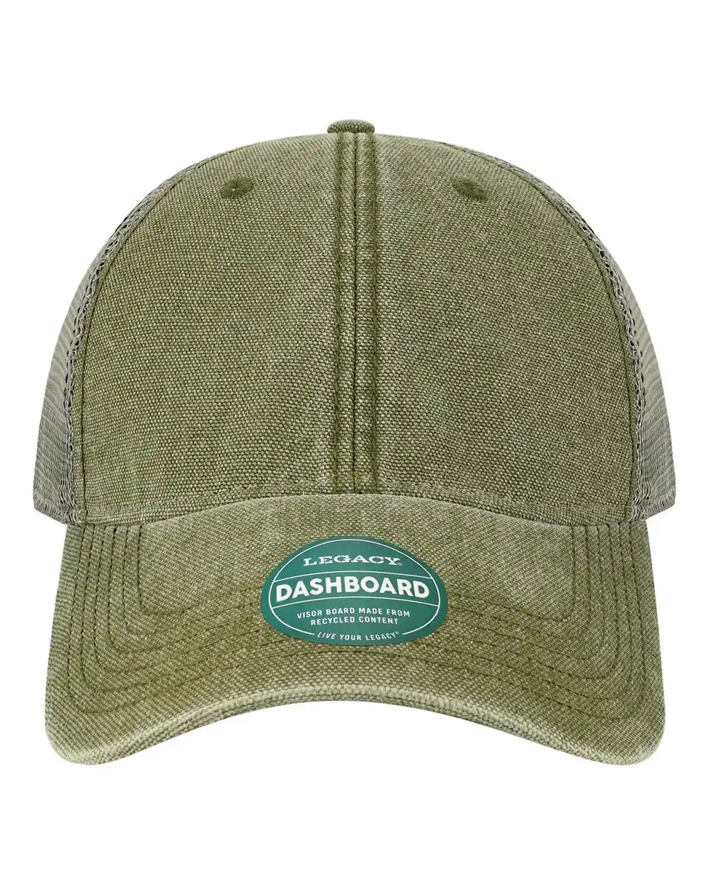 Legacy Dta Dashboard Trucker Cap - Olive Grey - Olive/ / Adjustable