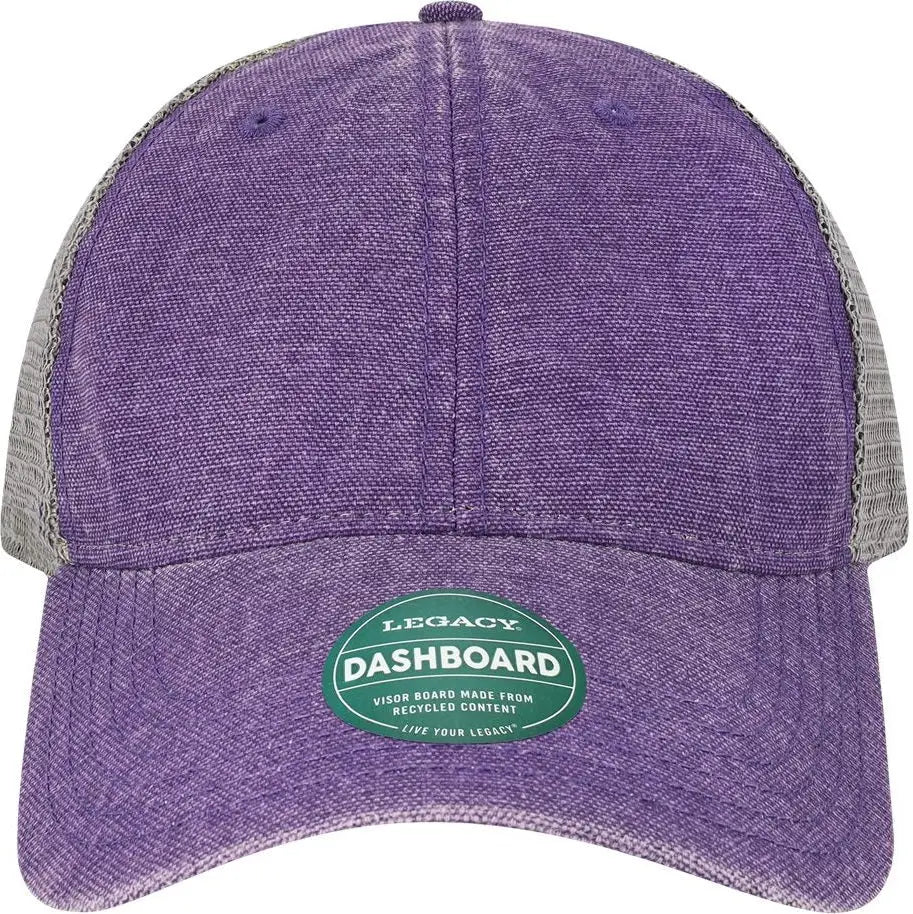 Legacy Dta Dashboard Trucker Cap - Purple Grey - Gray / one Size Fits Most