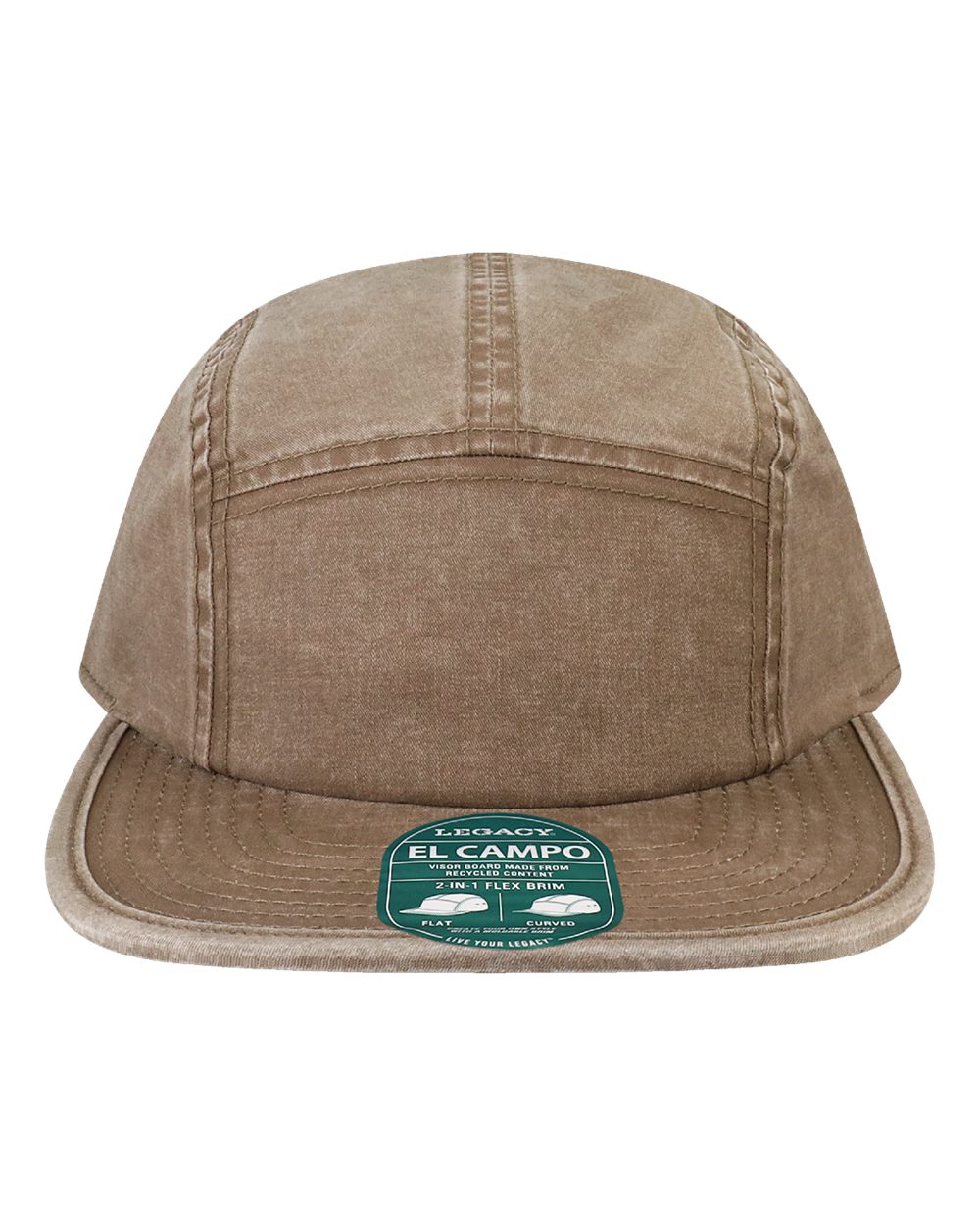 Legacy Elcmpo El Campo Five-panel Camper Hat - Light Brown