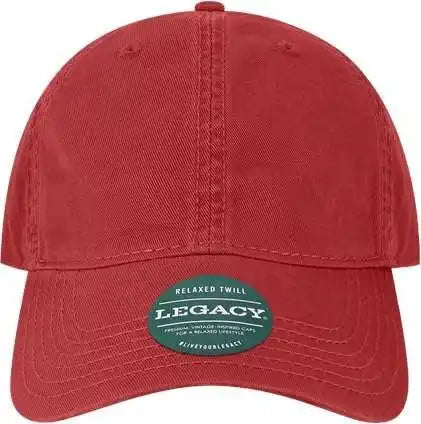 Legacy Eza Relaxed Twill Dad Cap Cardinal / Adjustable