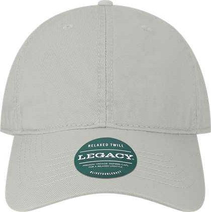 Legacy Eza Relaxed Twill Dad Cap - Silver - Gray / Adjustable