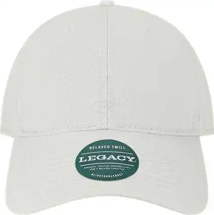Legacy Eza Relaxed Twill Dad Cap White / Adjustable