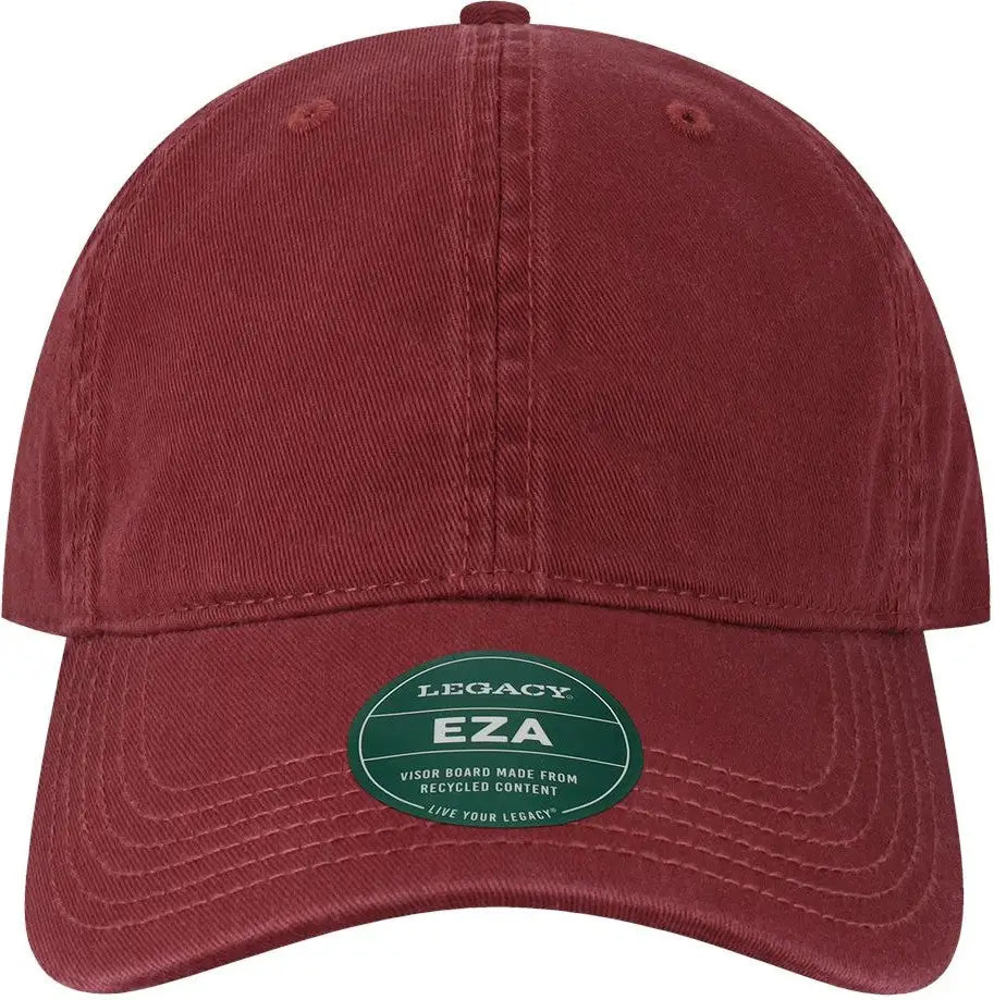 Legacy Eza Relaxed Twill Dad Hat - Burgundy
