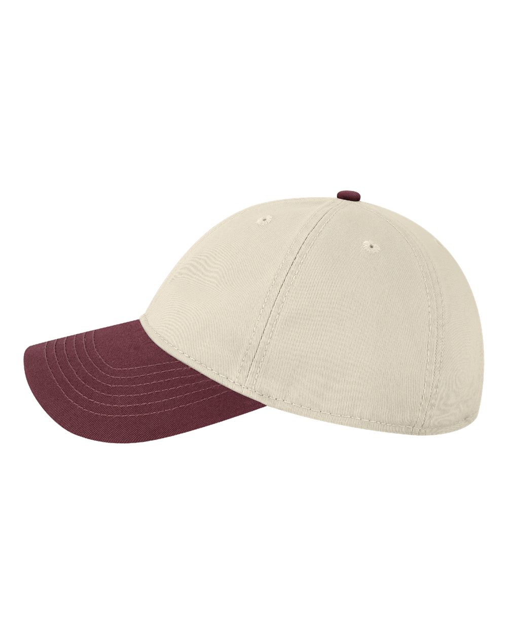 Legacy Eza Relaxed Twill Dad Hat - Stone Maroon