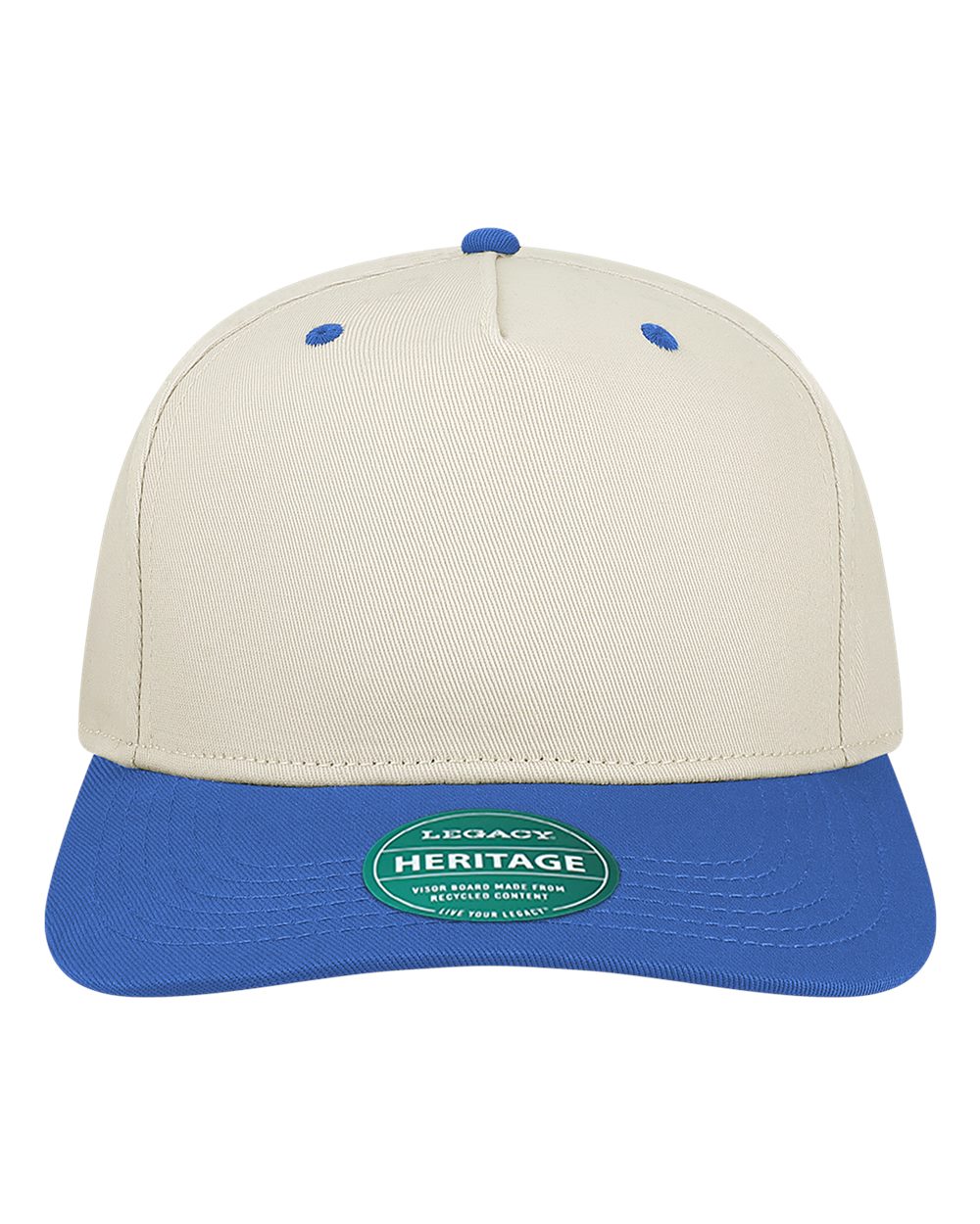 Legacy Hta Heritage Twill Cap - Stone Allegheny Blue