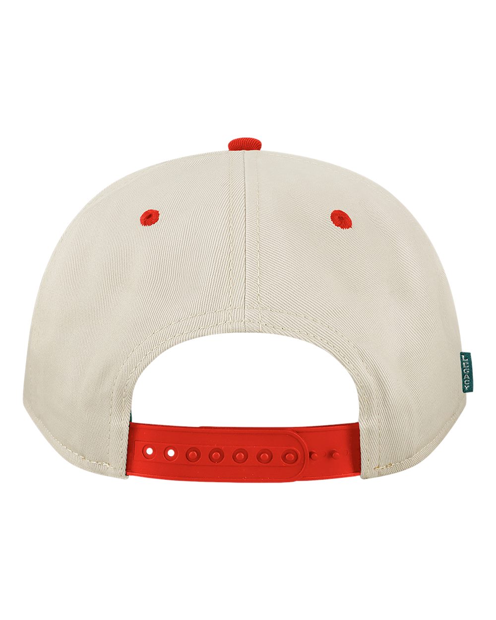 Legacy Hta Heritage Twill Cap - Stone Scarlet Red