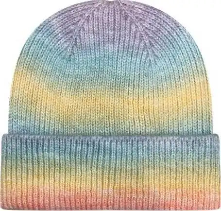 Legacy Ktdrb Tie-dyed Ribbed Beanie - Sherbet - Multi-colored / one Size Fits Most