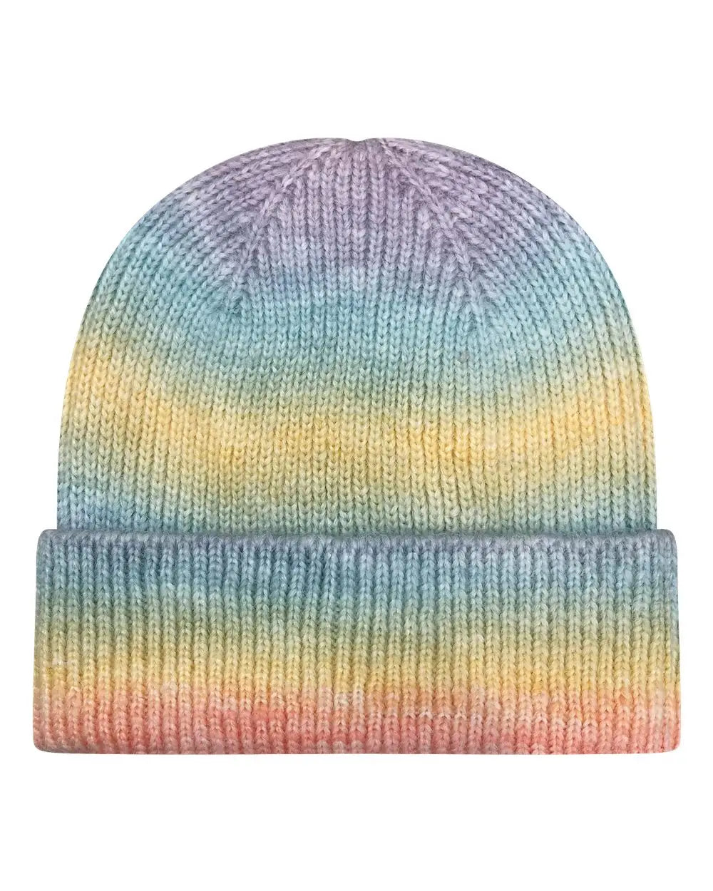 Legacy Ktdrb Tie-dyed Ribbed Beanie - Sherbet - Multi-colored / one Size Fits Most