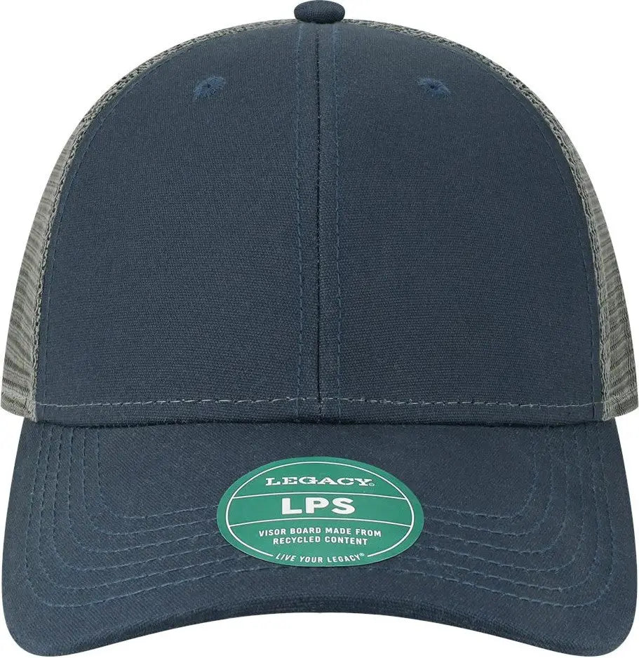 Legacy Lps Lo-pro Snapback Trucker Cap - Navy Dark Grey - Gray / one Size Fits Most