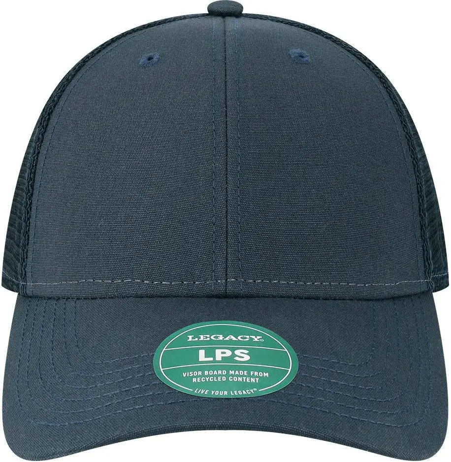 Legacy Lps Lo-pro Snapback Trucker Cap - Navy - Navy/ / one Size Fits Most