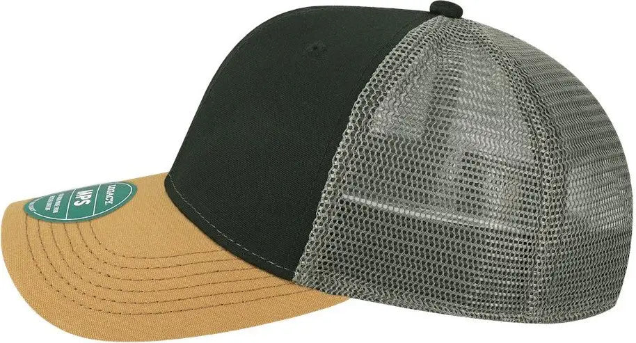 Legacy Mps Mid-pro Snapback Trucker Cap - Black Caramel Dark Grey - Gray / one Size Fits Most
