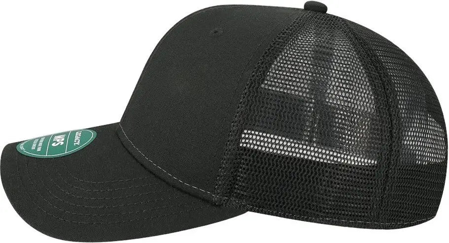Legacy Mps Mid-pro Snapback Trucker Cap - Black - one Size Fits Most