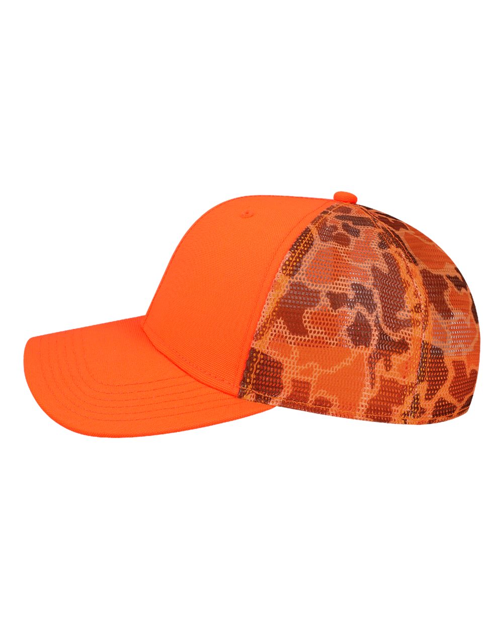Legacy Mps Mid-pro Snapback Trucker Cap - Blaze Orange Camo