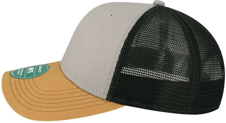 Legacy Mps Mid-pro Snapback Trucker Cap - Grey Caramel Black - Gray / one Size Fits Most