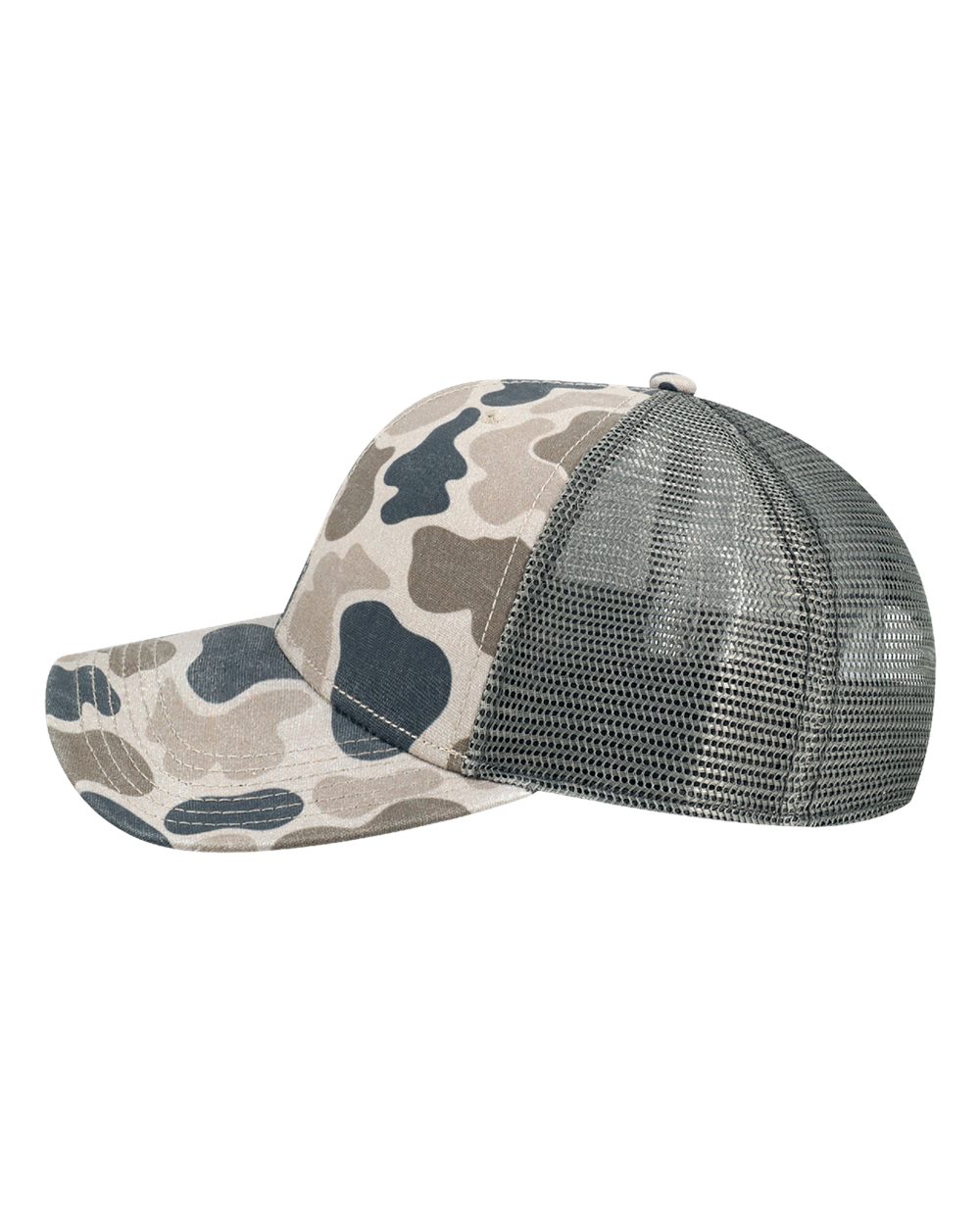 Legacy Mps Mid-pro Snapback Trucker Cap - Grey Duck Camo