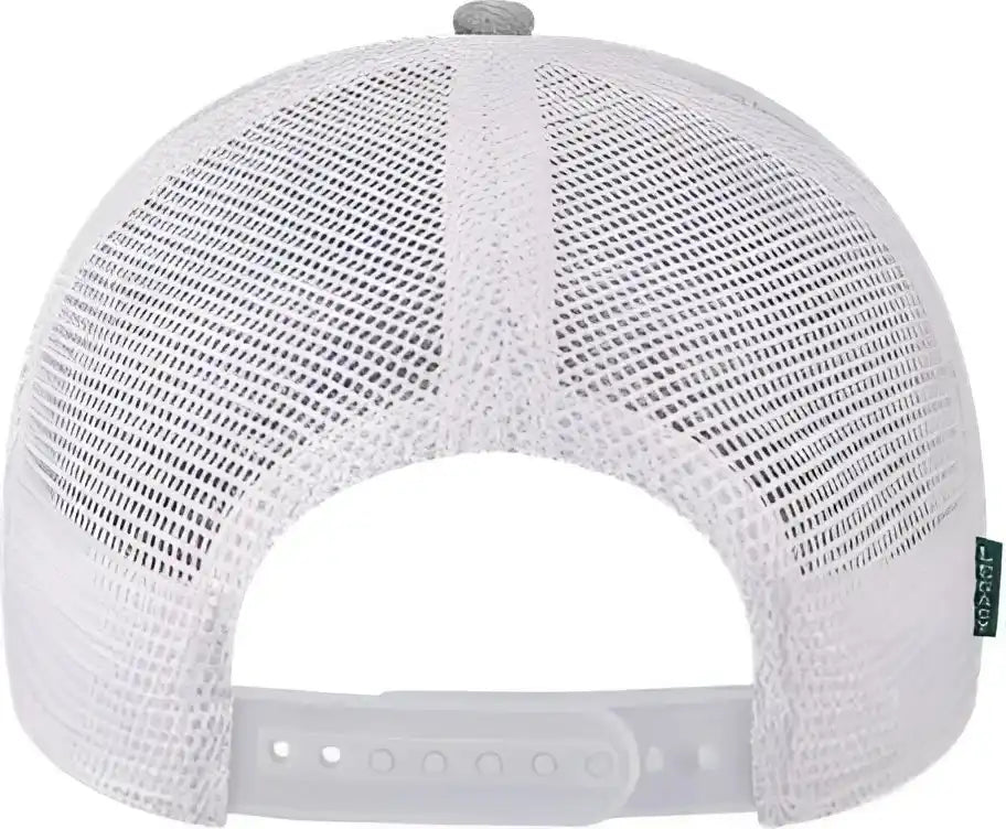 Legacy Mps Mid Pro Snapback Trucker Cap Melange Gray White / Adjustable