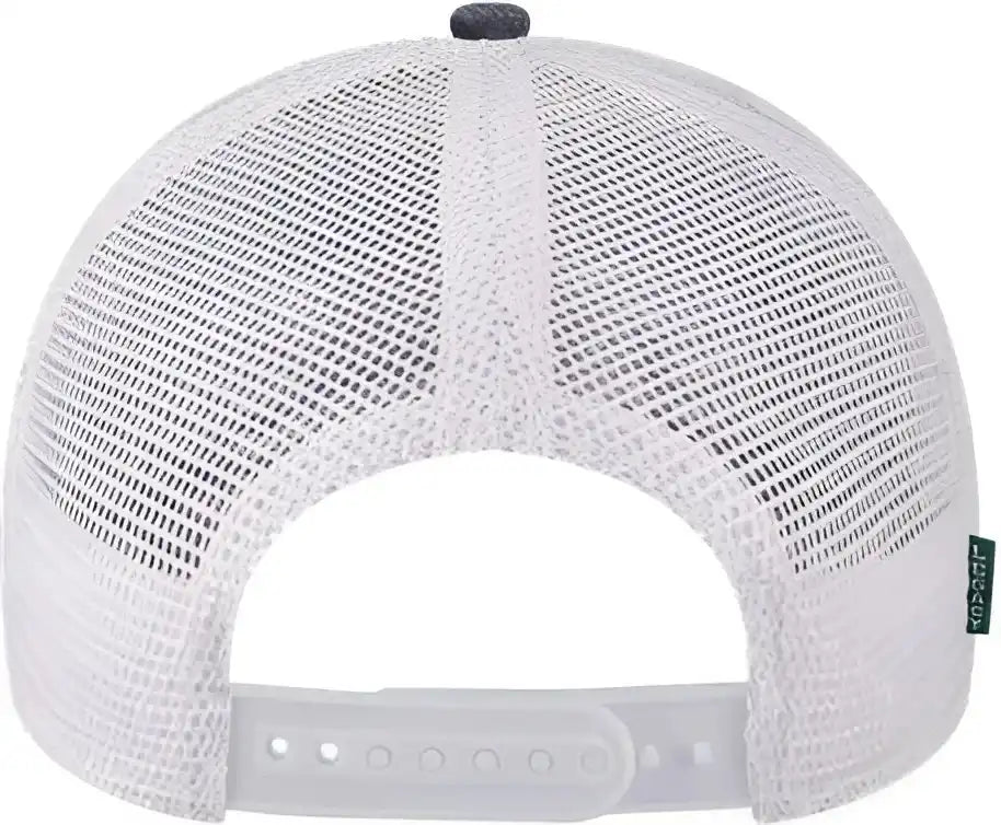 Legacy Mps Mid-pro Snapback Trucker Cap - Melange Navy White - Adjustable