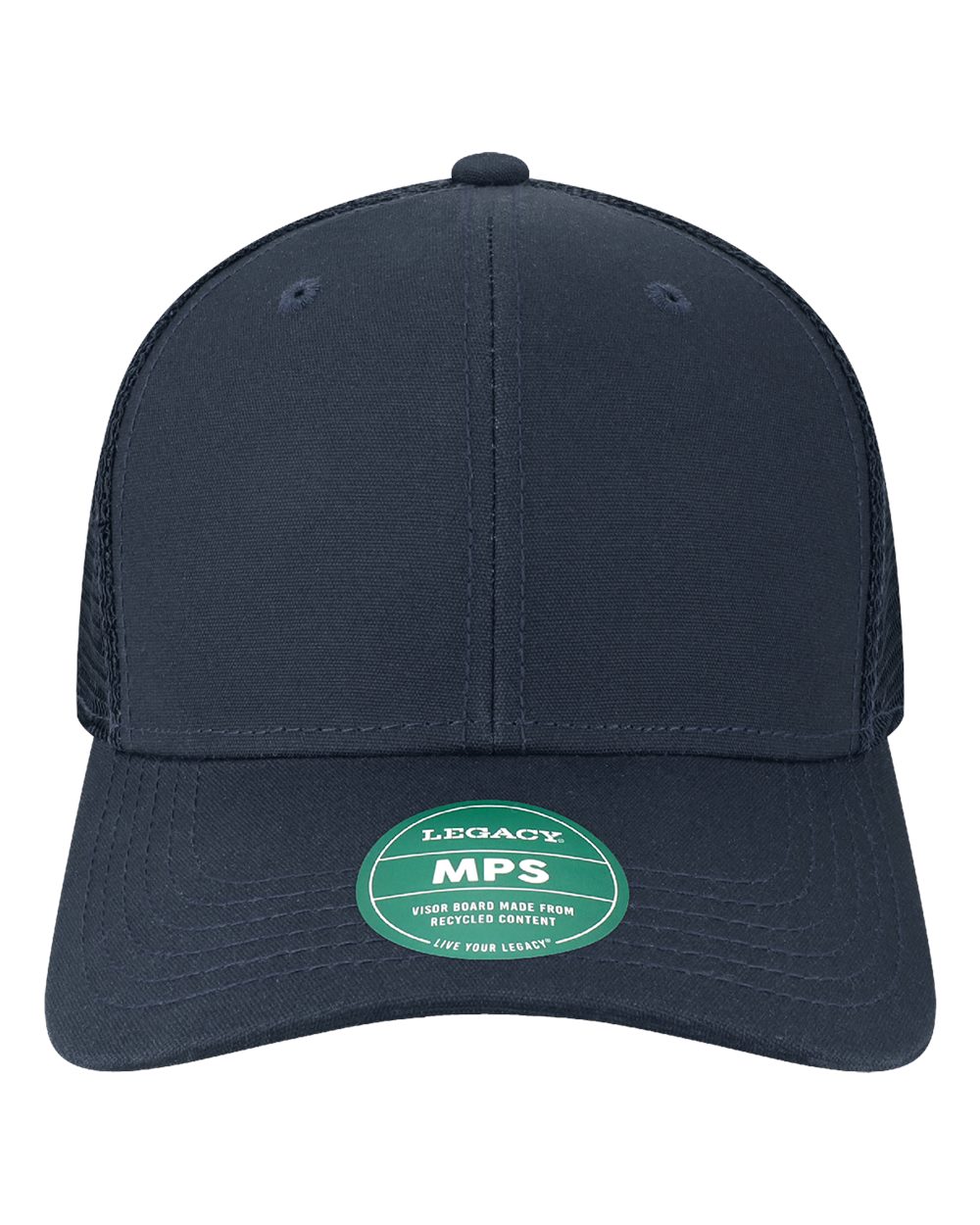 Legacy Mps Mid-pro Snapback Trucker Cap - Navy