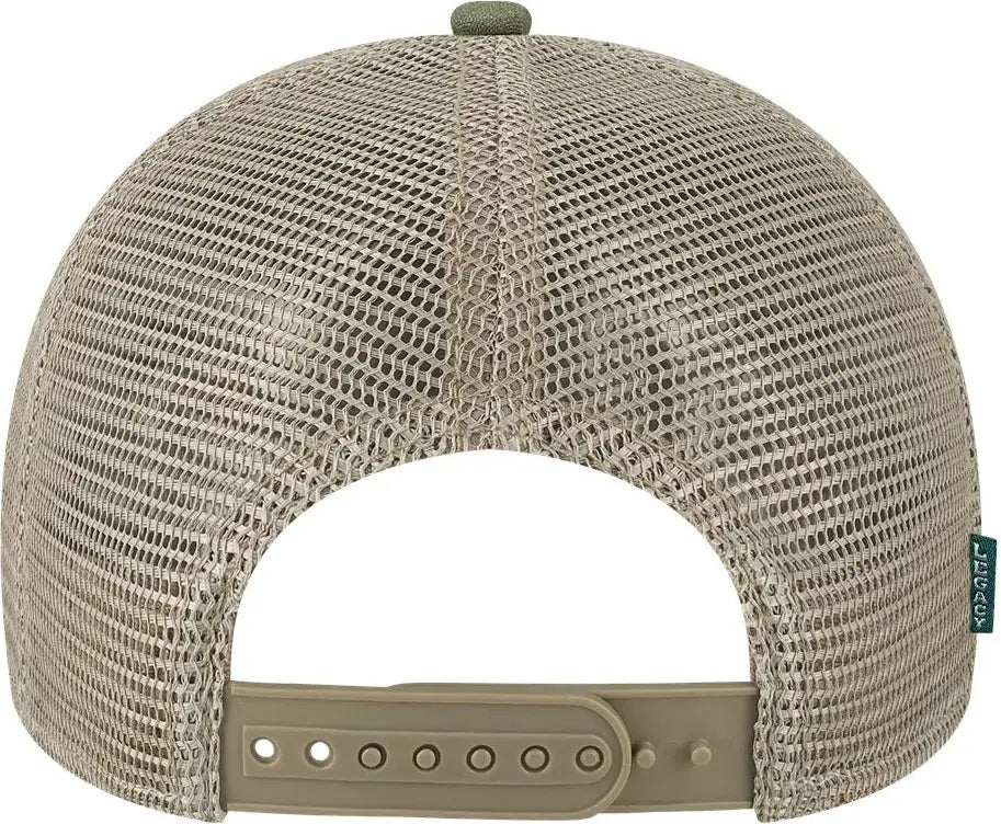 Legacy Mps Mid-pro Snapback Trucker Cap - Olive Dark Khaki