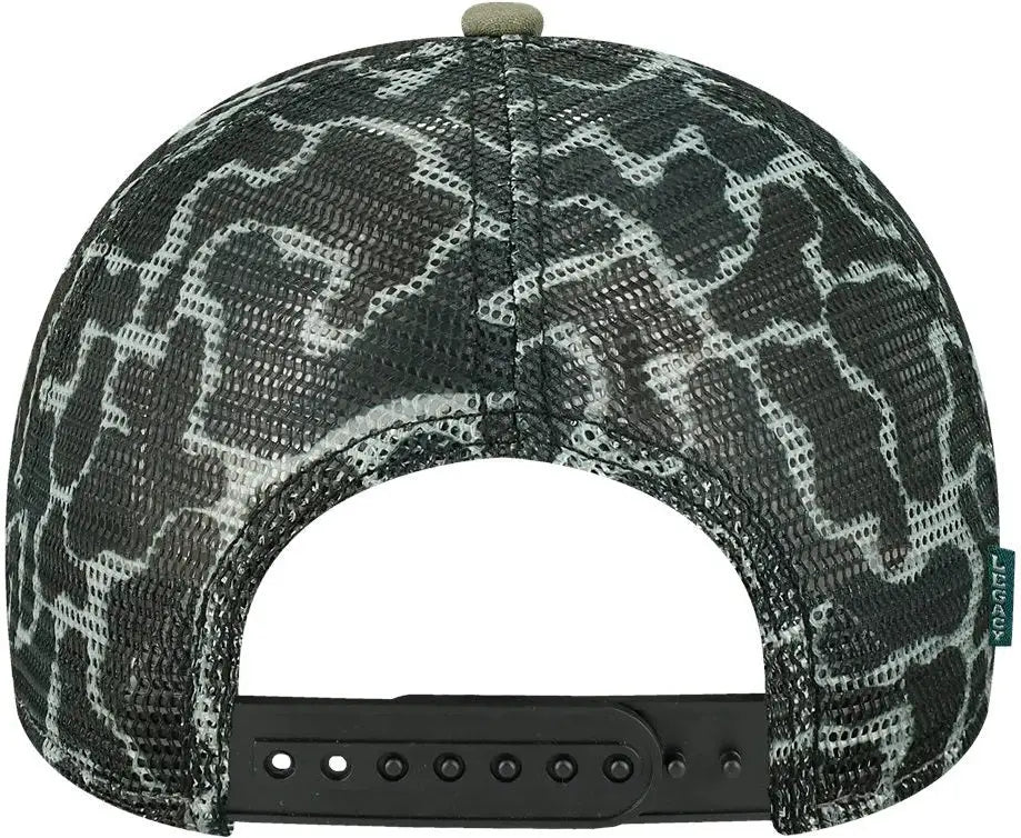 Legacy Mps Mid-pro Snapback Trucker Cap - Olive Grey Camo - Gray / one Size Fits Most