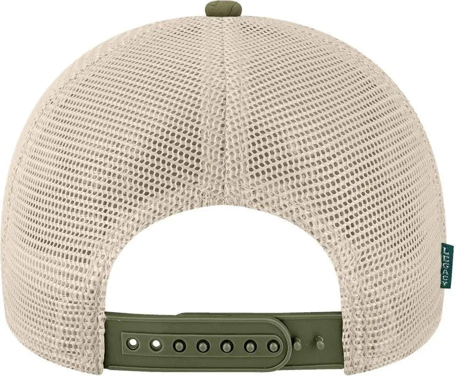 Legacy Mps Mid-pro Snapback Trucker Cap - Olive z - Quilted - one Size Fits Most