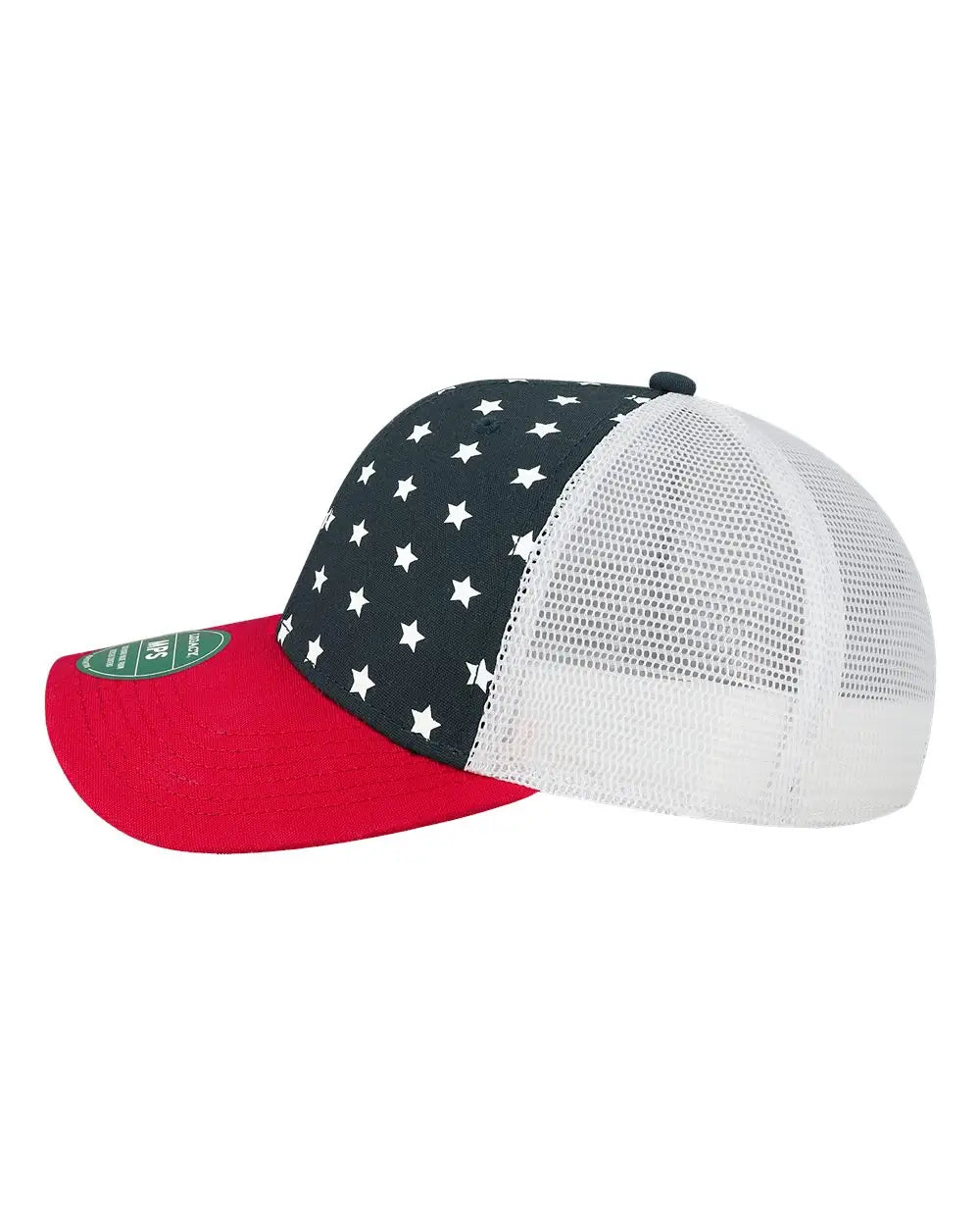 Legacy Mps Mid-pro Snapback Trucker Cap - Usa - Red Blue / one Size Fits Most