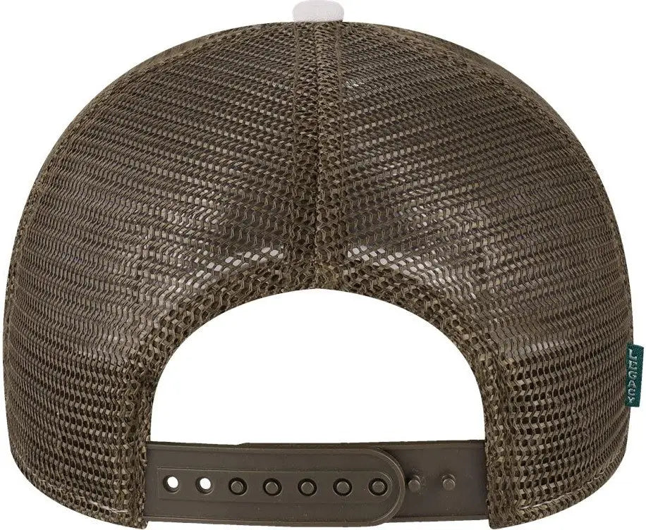 Legacy Mps Mid-pro Snapback Trucker Cap - White Caramel Brown - one Size Fits Most