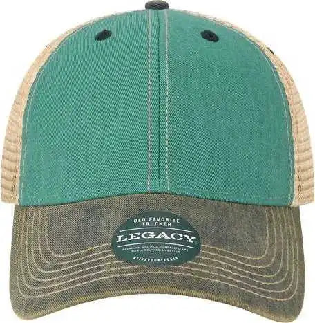 Legacy Ofa Old Favorite Trucker Cap Aqua Blue Navy / one Size Fits Most