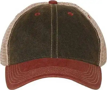 Legacy Ofa Old Favorite Trucker Cap - Black Cardinal Khaki - 6 5/8’’ - 7 3/8’’