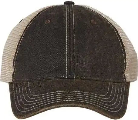Legacy Ofa Old Favorite Trucker Cap - Black Khaki - 6 5/8’’ - 7 3/8’’