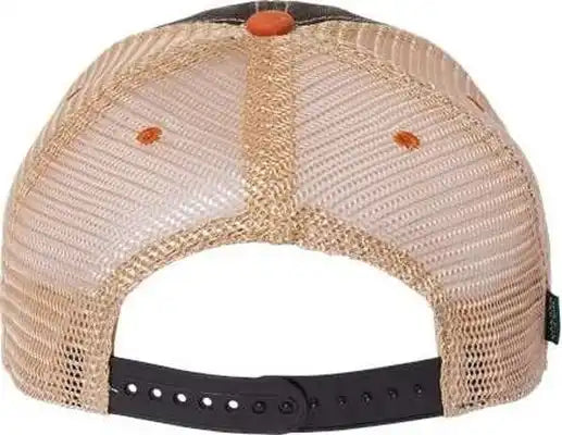 Legacy Ofa Old Favorite Trucker Cap - Black Orange Khaki - 6 5/8’’ - 7 3/8’’
