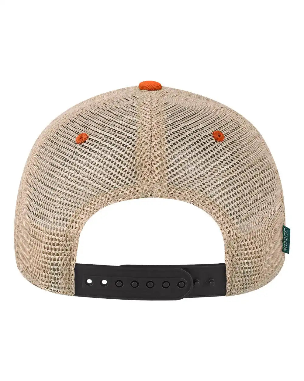 Legacy Ofa Old Favorite Trucker Cap - Black Orange Khaki - Black/ Orange/ / Adjustable