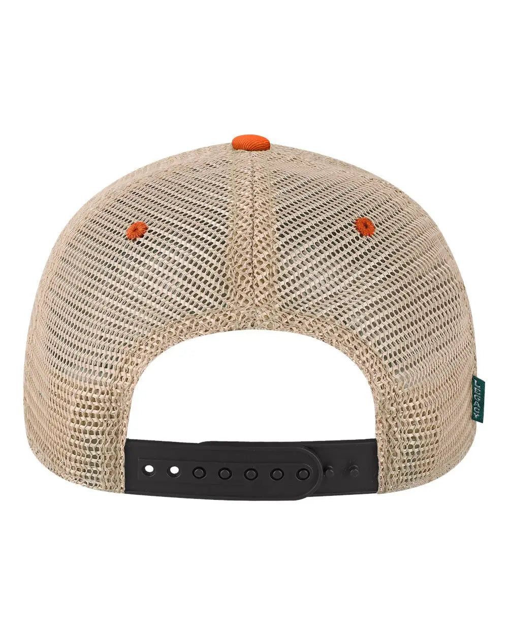 Legacy Ofa Old Favorite Trucker Cap - Black Orange Khaki - one Size Fits Most