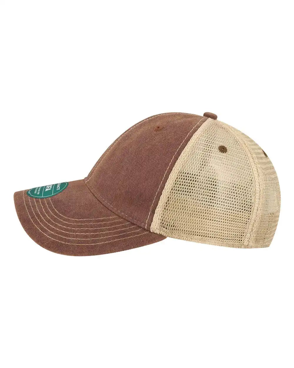Legacy Ofa Old Favorite Trucker Cap - Burgundy Khaki - Burgundy/ / Adjustable