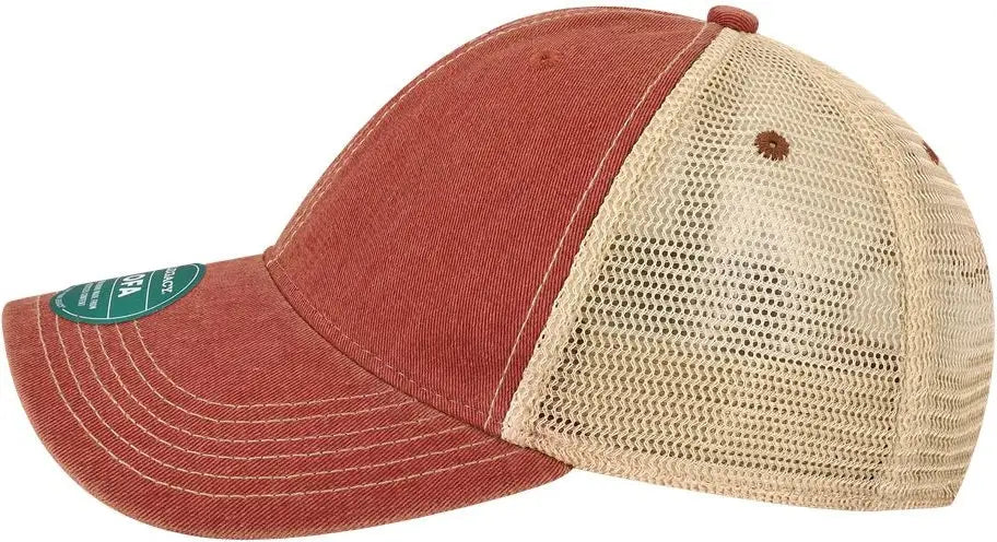 Legacy Ofa Old Favorite Trucker Cap - Cardinal Khaki