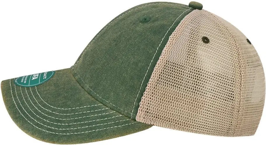 Legacy Ofa Old Favorite Trucker Cap - Dark Green Khaki