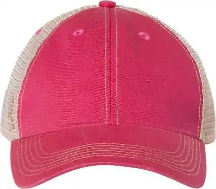 Legacy Ofa Old Favorite Trucker Cap Dark Pink Khaki / 6 5/8’’ 7 3/8’’